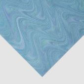 青い緑の模様 薄葉紙 (詳細)