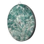 青い緑の海 ダーツボード (正面右)