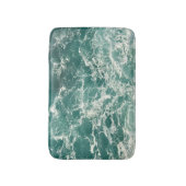 青い緑の海 バスマット (正面縦)