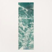 青い緑の海 ヨガマット (正面)
