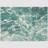 青い緑の海 薄葉紙 (正面)