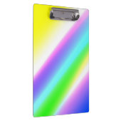 青い緑の虹の抽象芸術テクスチャパターンアートt クリップボード (右)