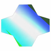 青い緑の虹の抽象芸術テクスチャパターンアートt サッカーボール (フラット)