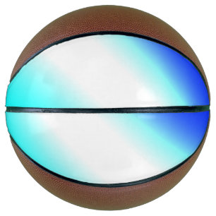 青い緑の虹の抽象芸術テクスチャパターンアートt バスケットボール