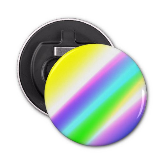 青い緑の虹の抽象芸術テクスチャパターンアートt 栓抜き (正面)