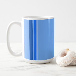 青い線マグカップ コーヒーマグカップ