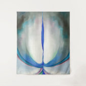 青い線 |ジョージア・オキーフェ | タペストリー (正面)