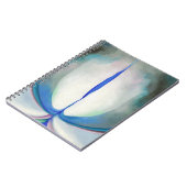 青い線 |ジョージア・オキーフェ | ノートブック (左側)