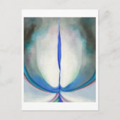 青い線 |ジョージア・オキーフェ | ポストカード (正面)