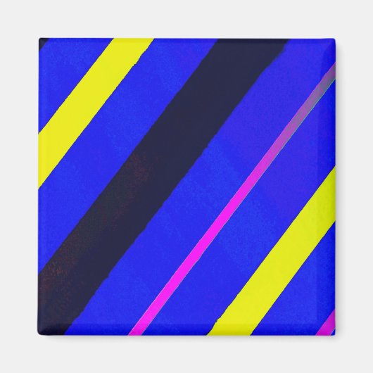 青い線 マグネット (正面)