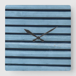 "青い線"円形（大）の壁時計 ラージ壁時計