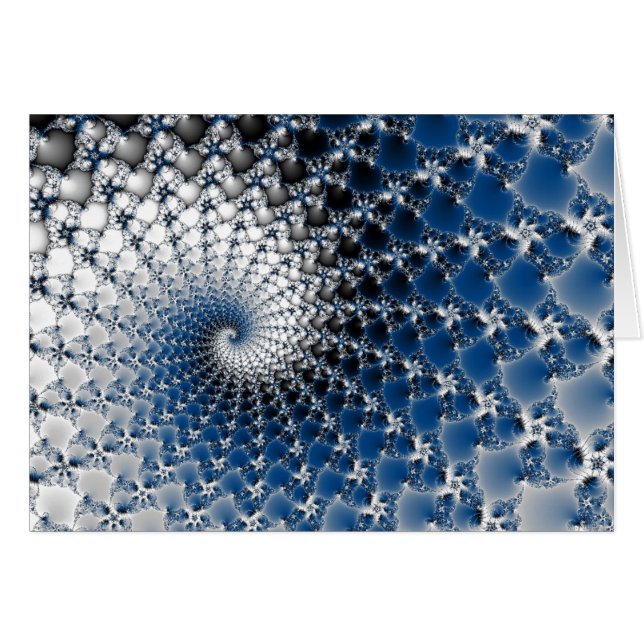 青い緩和曲線 (正面横)