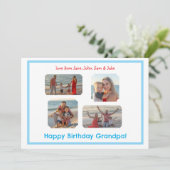 青い縁ど写真誕生日 (スタンド正面)