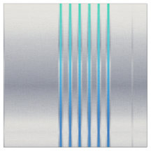 青い縞のとかされた綿(56"幅)の生地