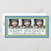 青い縞3の写真カード シーズンカード (正面/裏面)