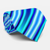 青い縞 ネクタイ (ロール)