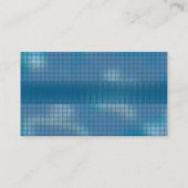 青い織り方、専門ビジネス 名刺 (裏面)