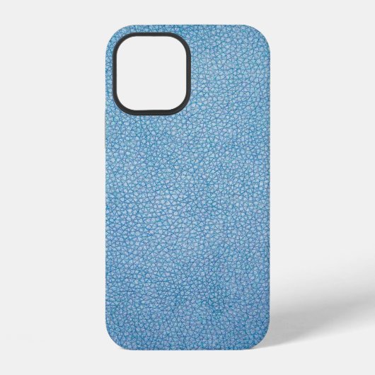 青い織物 iPhoneケース (裏面)