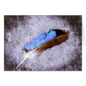 青い羽 (正面横)