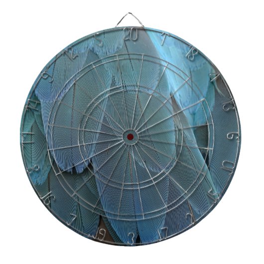 青い羽 ダーツボード (正面)