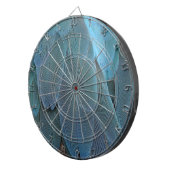 青い羽 ダーツボード (正面右)