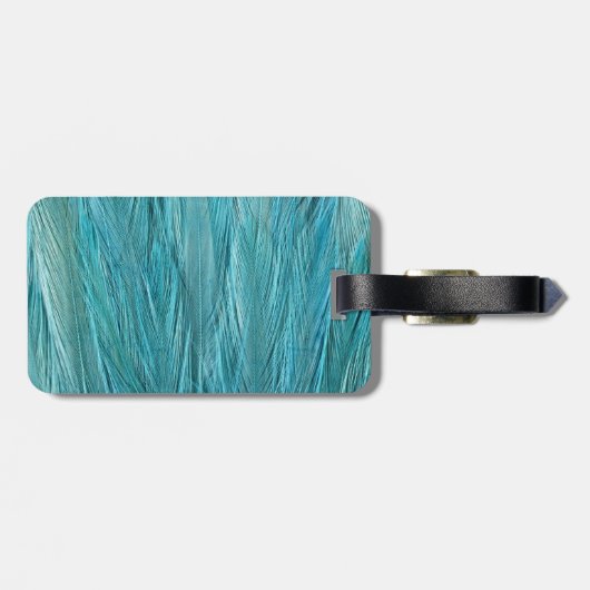 青い羽 ラゲッジタグ (裏面横)