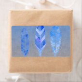 青い羽 ラベル (インサイチュ)