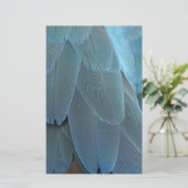 青い羽 便箋 (スタンド正面)