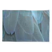 青い羽 枕カバー (裏面)