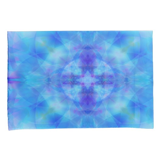 青い翼 枕カバー (正面右)