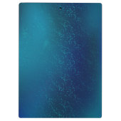 青い背景に浮かぶ金色の蝶 クリップボード (裏面)