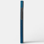 青い背景に浮かぶ金色の蝶 Case-Mate iPhoneケース (裏面 / 左)