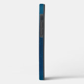 青い背景に浮かぶ金色の蝶 Case-Mate iPhoneケース (裏面 / 左)