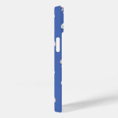青い背景のクラゲ Case-Mate iPhoneケース (裏面 / 右)