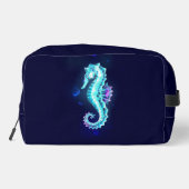 青い背景の水晶アイスシーホース ドップキット (裏面)