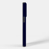 青い背景の水晶アイスシーホース Case-Mate iPhoneケース (裏面 / 右)