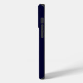 青い背景の水晶アイスシーホース Case-Mate iPhoneケース (裏面 / 左)