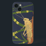 青い背景の緑の草の中のバッタ iPhone 13ケース<br><div class="desc">この深いの草の緑は、青絵画い背景と完全に融合し、Nina Tenserがこの作品に感じ夕べの一群を作り出した。どちらの色もコントラストとバッタの淡い色の色と同じです。自然愛好家はこの作品を購入し、壁に貼るお気に入りのべきだ!</div>
