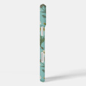 青い背景の野の花コラージュ Case-Mate iPhoneケース (裏面 / 右)