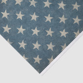 青い背景を持つギラギラの星 薄葉紙 (詳細)
