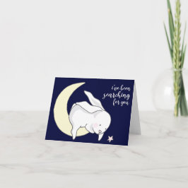 青い背景を探してた カード