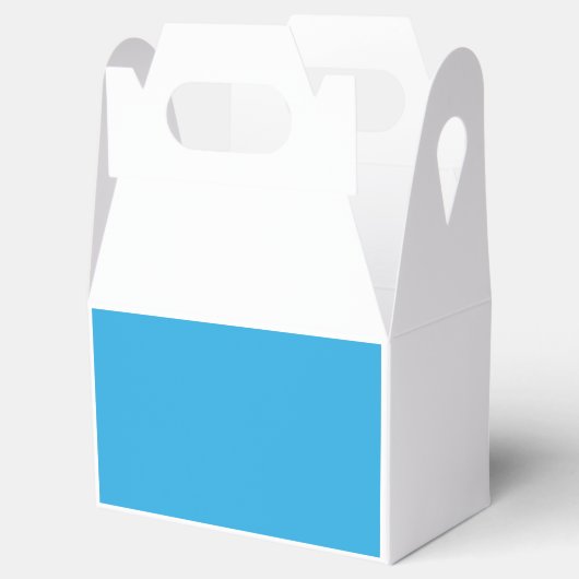 青い背景 フェイバーボックス (オープン)