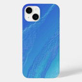 青い背景 Case-Mate iPhoneケース (裏面)