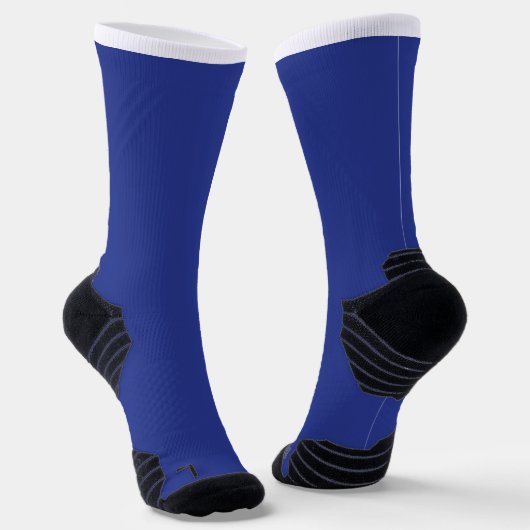 青い背飛んでいる景を持つ空の飛行機 ソックス (傾斜あり)