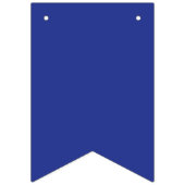 青い背飛んでいる景を持つ空の飛行機 バンティングフラッグ (第1の旗)