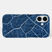 青い自然抽象芸術パターン Case-Mate iPhoneケース (裏面 (横))