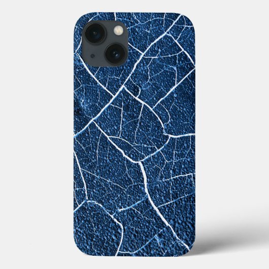 青い自然抽象芸術パターン Case-Mate iPhoneケース (裏面)