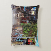 青い自転車 アクセントクッション (裏面(縦))