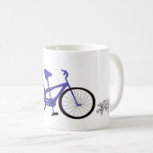 青い自転車 コーヒーマグカップ (正面右)