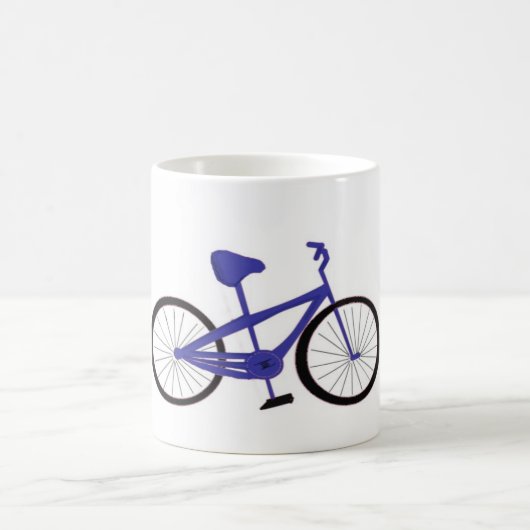 青い自転車 コーヒーマグカップ (中央)